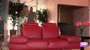 Blonde bombshell devours cocks and gets rode hard in steamy sexual escapade Blonde bombshell devours cocks and gets rode hard in steamy sexual escapade