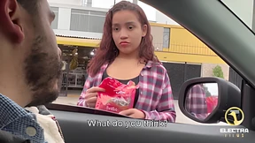 Slutty Venezuelan nympho trades sweets for servicing a mansion buck ass&#x1F351; naked