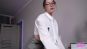 I'll serve you, master, as I'm cum-loaded with your deepest desires