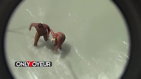 Dirty rich dude bangs 18yo beach babe, total domination