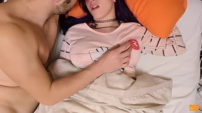 Me waking roomie to explosive tit climax&#x1F680; - Hot babe seduction