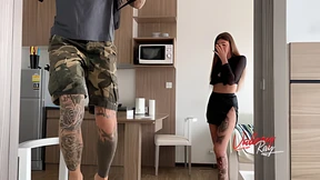 Moneyless Slutz Treated by a Rough Handyman