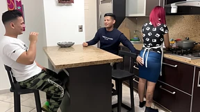 Wifey Turns Slutty Sucking Sausage Infront Of Her Cuckold Hubby While He Watches Wifey Turns Slutty Sucking Sausage Infront Of Her Cuckold Hubby While He Watches