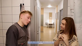 Professional Plumber Gets His Tools Deep Inside A Hot Twat