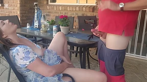 Busty Babe Self-Fucking Outdoors In Explicit Detail