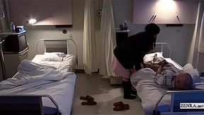Uncensored Bizarre Hospital Handjob: Explicit Subtitled Japanese XXX