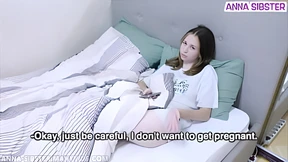 Oops! Cumshot Inside Without Condom: Hot Mess!