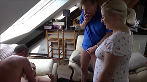 Foursome Frenzy: Loyalty Crisis - Sister's Stepbrother & Husband Battle For Her Affection! Foursome Frenzy: Loyalty Crisis - Sister's Stepbrother & Husband Battle For Her Affection!