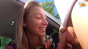 Horny&#x1F975; partners indulge in intimate moments in the parking lot