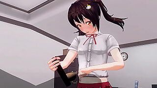 Raw Japanese Throat-Fucked Anime Futa Gals Sucking Dick🍆 Till Cunny