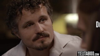 Evil horny boyfriend rails bride MILF girlfriend on her wedding night