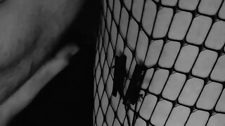 BDSM-Session with my wife, clamps, slapping, masturbating with clamps