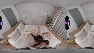 Lola Desire Seduces Her Online Date With A Sloppy Blowjob In Bed - TeenMegaWorld