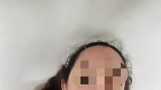 Flashing Hotwife facial compilation