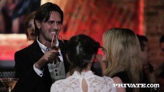 Belle Claire rides her stud like a wild animal