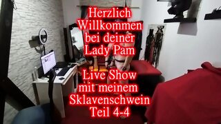 Live Show with My Slave Pig Part 4-4