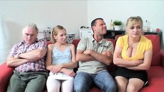 Stepson and stepdaughter in law involved in a dirty fuck with stepparents