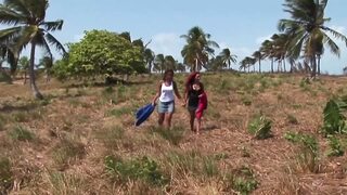 The Tanned Pussies and the Hot Outdoor Sex