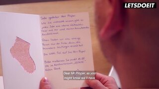 Office Secretaries Have A Christmas Filled With Sex - LETSDOEIT