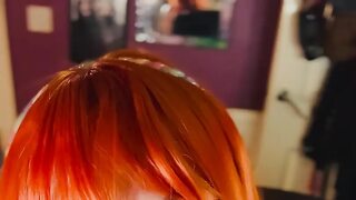 Ginger Tart Tina Snua Smokes A Cork Cigarette - OMI Snap Inhales Drifting Drifts Smoking