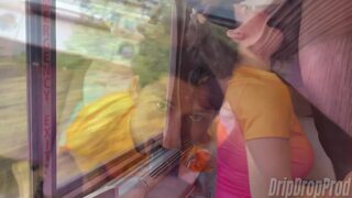 DRIPDROP Psilo Siren gets a BBC on the train