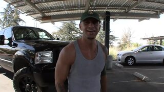 Long penetrated cooter of brunette teeny twat looks tiny full of cumshot