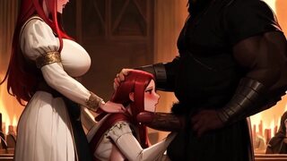Busty White Medieval Maidens Get BBC'd