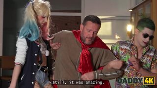 DADDY4K  Harley Quinn fucks after a night out