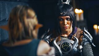 Medieval Fantasy Lesbian Sex - Blonde Elf Girl Infects Octokuro With Sex Craving Parasites