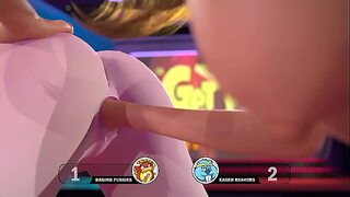 3DGSPOT - World Lesbian Fucking Championship With Hot FISTING! 3D CARTOON PORN!