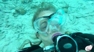 Supergirl Meets the Horniest Octopus in Bonaire