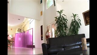 Two Huge Cocks for a Blonde in Heat