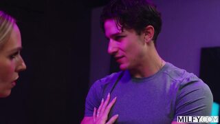 MILFY Married MILF Sierra Spunk Gets Her Pussy Worked Out By Fitness Instructor