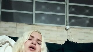 Corn in pussy Close-up