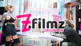 Tattooed Couple Fuck with Big Cocks Merry Gets Inked Foursome