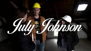 Cute big boobs brunette smashed and sprayed on her breasts