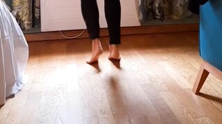 Amateur Blonde Mature Wife Enjoys Sex Games Half Clothed