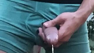 Pee pee on my cum covered face , Mark me