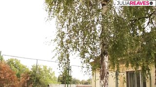 Hot bitch gets a tits cumshot after sucking and riding a monster cock