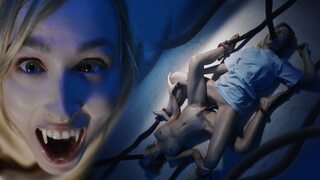 Alien Monster Binds Vampires Kelly Collins And Ashby Winter As