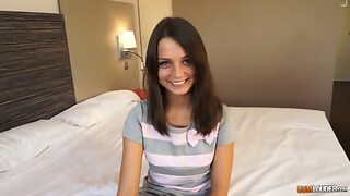 Cute Teen With Nice Tits And Face  Anal And Facial - Foxy Di