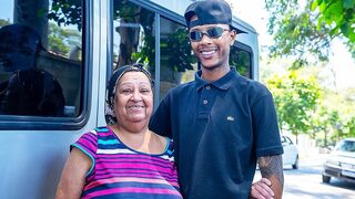 Fat 72 Years Old Mature Picked up for Anal