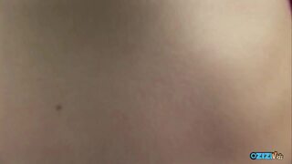 Tempting lesbians stretch their tight little assholes and pussies with their sex toys