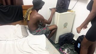 A Bitch Around Is a Distraction but Man Needs Fuck