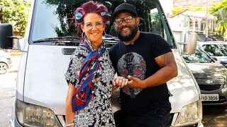 Redhead milf Picked up for Deep Van Anal