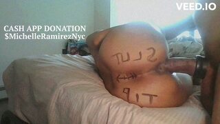 FOOT BALL BOOTY ANAL ASS HOLE BBC EBONY HUGE BIG DICK BBC