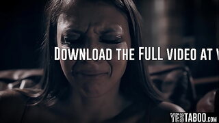 Hairy innocent teen catfished and fucked by horny mature teacher