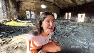 Caught a daring bitch at the old factory and fucked