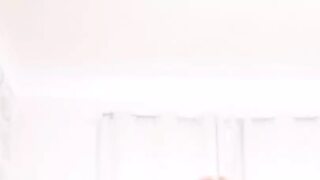 Sleazy PVC Kitty is home alone, feeling horny🥵, smokes and