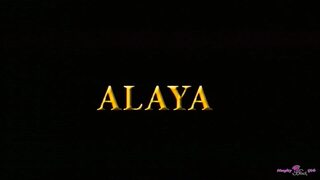 Black Chick Alaya Is Having a Blast While Riding a Thick Cock with Her Ass